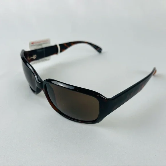 Croft & Barrow Sunglasses Tortoise Shell Frame Brown Lenses 100% UV Protection - Picture 10 of 10